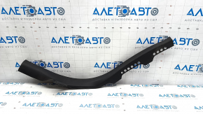 Door sill trim inner rear right Audi A4 B8 08-16 sedan, black