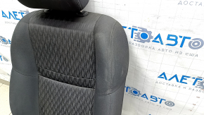 Passenger seat Nissan Rogue 14-20 without airbag, mechanical, cloth, black