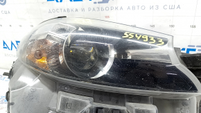Headlight front right Mazda CX-9 16- complete LED Adaptive, broken housing, sand