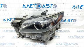 Headlight front left Mazda CX-9 16- assembled LED Adaptive, sand