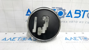 Mitsubishi Outlander Sport ASX 10 gear shifter cover - chrome, black, scratches on chrome