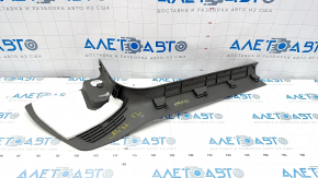 Door sill trim, front, left, inner, Audi A4 B8 08-16 sedan, dark gray, worn