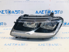 Headlight front left bare VW Tiguan 18-21 halogen, DRL halogen, chip, cracked housing
