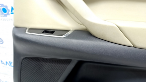 Door trim card rear right Mazda CX-9 16- leather, beige, scratches