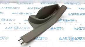 Rear left door sill plate for VW Tiguan 2009-2011, brown