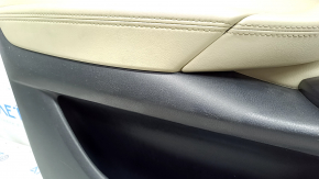 Door trim card front left Mazda CX-9 16- leather, beige, scratches