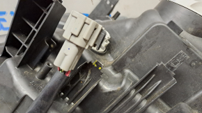 Headlight front right Nissan Rogue 17 - bare, halogen, scratches, sand, broken chip mount