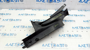 Door sill trim rear right VW Tiguan 09-17 black, worn