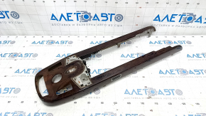 Mercedes W221 center console trim wood scratches