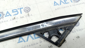Upper door molding front right Mazda CX-9 16- chrome, dented