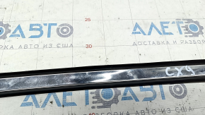 Upper door molding front right Mazda CX-9 16- chrome, dented