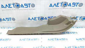Door sill trim rear left Ford Transit Connect MK2 13 - gray, worn