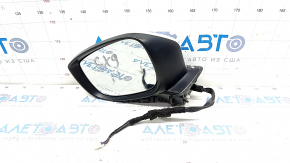 Side mirror left Mazda CX-9 16-7 pins, BSM, turn signal, white