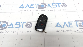 Key Jeep Cherokee KL 14- smart 5 buttons, worn