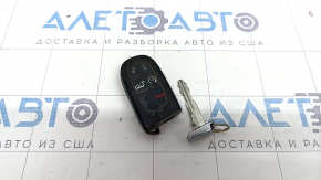 Key Jeep Cherokee KL 14- smart 5 buttons, worn