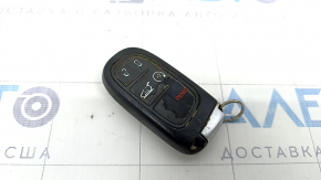 Key Jeep Cherokee KL 14- smart 5 buttons, worn