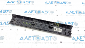 Door sill trim front right Ford Edge 15-18 black, worn, broken mount