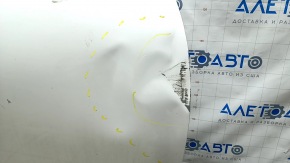 Door bare front right Mazda CX-9 16- white 25D, dented, bump