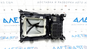 Mazda 6 shifter cover 16-17 rest, manual transmission, black, leather tips