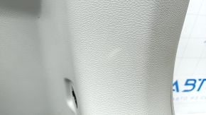 Right arch trim Jeep Cherokee KL 19 - gray under electric cover, cleaning, plastic turned white