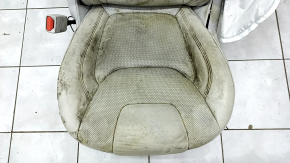 Driver's seat Jeep Cherokee KL 19 - without airbag, gray leather, shot, electric, driftwood, for dry cleaning
