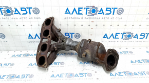 Exhaust manifold with catalytic converter Nissan Rogue 14-20 type 1 broken bolt