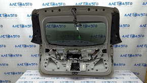 Tailgate assembly Jeep Cherokee KL 19-21 white PW7, limited, with optics, spoiler, upper trim