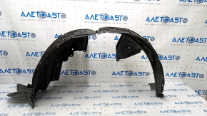 Front left fender liner Nissan Rogue 14-20 broken fasteners, tear