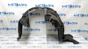 Front left fender liner Nissan Rogue 14-20 broken fasteners, tear