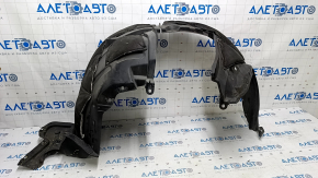 Front right fender liner Nissan Rogue 14-20 tear, broken fasteners