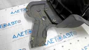 Front right fender liner Nissan Rogue 14-20 tear, broken fasteners