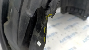 Front right fender liner Nissan Rogue 14-20 tear, broken fasteners