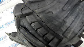 Front right fender liner Nissan Rogue 14-20 tear, broken fasteners
