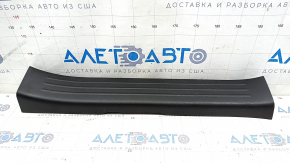 Front left door sill trim Mazda CX-9 16- black, scratches