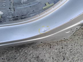 Sunset of the rear wing left Honda Clarity 18-21 usa on the body, silver, dent