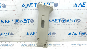 Center pillar trim upper belt left Mazda CX-9 16- gray, scratches