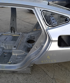 Sunset of the rear wing left Honda Clarity 18-21 usa on the body, silver, dent