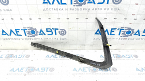 Front bumper molding right Mazda CX-9 16- structure, broken fastening, crack