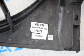 Diffuser radiator shroud bare Lexus ES350 07-12 for small and large engine,