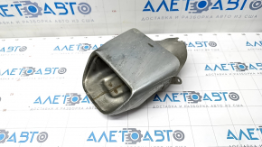 Left muffler tip Jeep Cherokee KL 19-21 chrome, dented