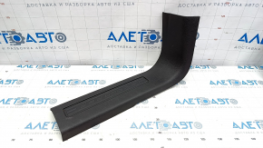 Door sill trim front left Ford Explorer 11-15 black, worn