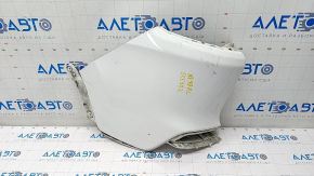 Rear bumper bare left fang Jeep Cherokee KL 19-21 white, cracked