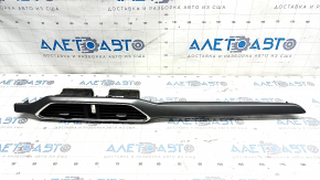 Central dashboard air duct deflector with trim Mazda CX-9 16- gray