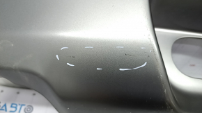 Lower rear bumper trim Jeep Cherokee KL 19-21 for 2 pipes, body color, chrome tips, for towbar, scratches, broken fasteners, dented