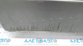 Lower rear bumper trim Jeep Cherokee KL 19-21 for 2 pipes, body color, chrome tips, for towbar, scratches, broken fasteners, dented