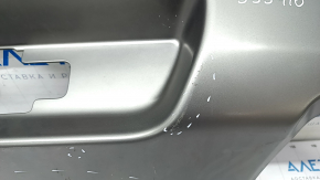 Lower rear bumper trim Jeep Cherokee KL 19-21 for 2 pipes, body color, chrome tips, for towbar, scratches, broken fasteners, dented