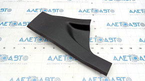 Door sill trim rear right Lincoln MKZ 13-16 black, worn