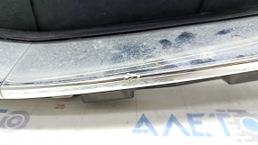 Radiator grill grill Mazda CX-9 16- without emblem, with chrome inserts, under podium, dented chrome, butt on chrome
