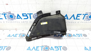 Front bumper air duct left Jeep Cherokee KL 19-22 without hook, broken