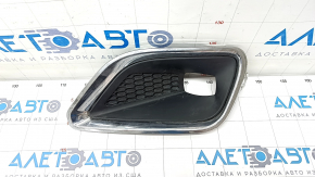 Right fog light frame Jeep Cherokee KL 19-21 with chrome frame